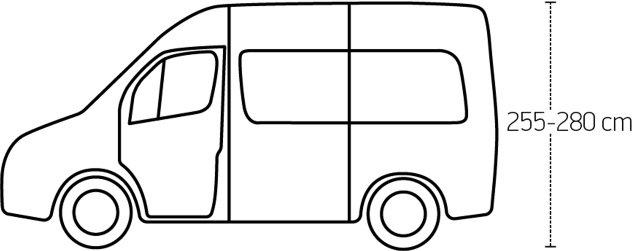 Isabella Air X-Tension Tunnel for Van High