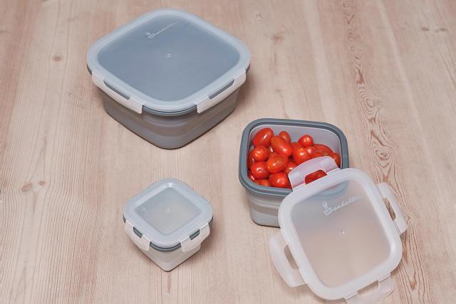Boîtes alimentaires pliables set 3 pcs. Kitchen